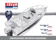 EMBARCACIONES CON MOTOR FUERABORDA - Selva Marine