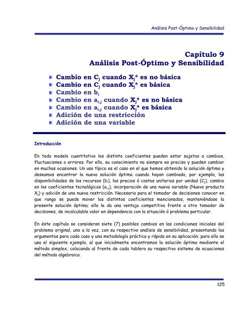 cap 9 Analisis Post-optimo y Sensibilidad.pdf