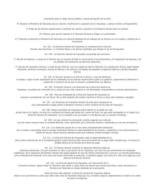 Ley Nº 1 / 1.909 (archivo pdf) - BuscoLey.com