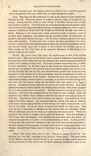 Indianapolis- a historical and statistical sketch, 1870,WR Holloway