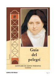 Guia del pelegrí - Carmelites Descalços de Catalunya i Balears