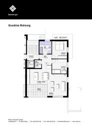 Grundriss Wohnung - Herbert Marxer Immobilien