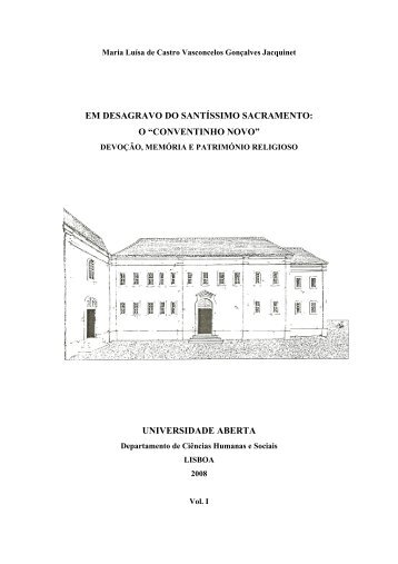 Em desagravo do Santíssimo Sacramento - Repositório Aberto ...