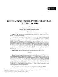 determinación del peso molecular de asfaltenos - Academia ...