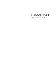 Facts and Figures rumantsch - Lia Rumantscha