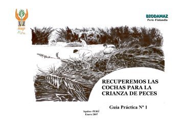 RECUPEREMOS LAS COCHAS PARA LA CRIANZA DE PECES