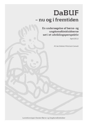 DaBUF - Nu og i fremtiden / Evalueringsrapport 2012