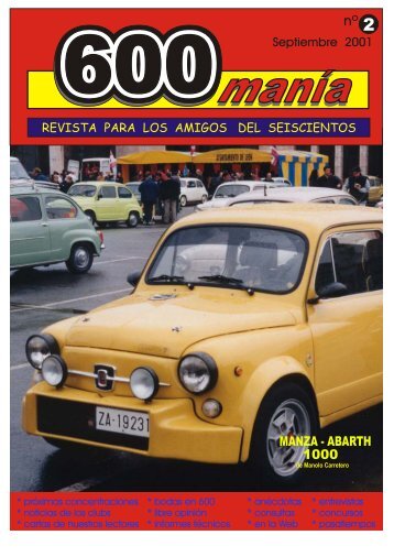 Revista 600manía nº 2 Septiembre 2001 - Portal del 600