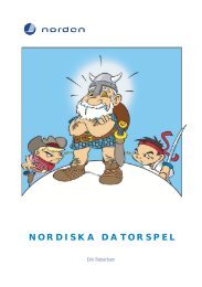 NORDISKA DATORSPEL - Nordic Game Program