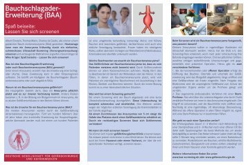 Flyer zum Download: PDF - Kliniken Maria Hilf GmbH