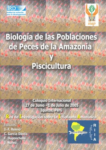 Biología de las Poblaciones de Peces de la Amazonía y Piscicultura