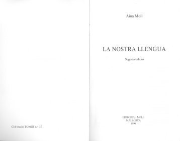 LA NOSTRA LLENGUA