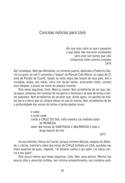 A emoción da terra - Asociación de Escritores en Lingua Galega