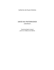 União na Fraternidade - Catherine de Hueck Doherty - Writings