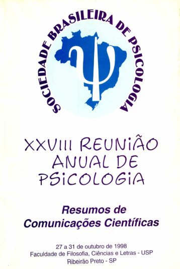 1998 - Sociedade Brasileira de Psicologia