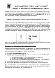Landesanstalt für Pflanzenschutz - Ma-Tax Consulting GmbH