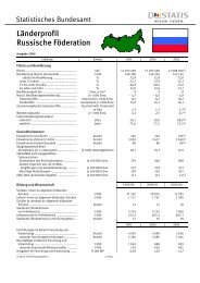 Länderprofil Russische Föderation 2006