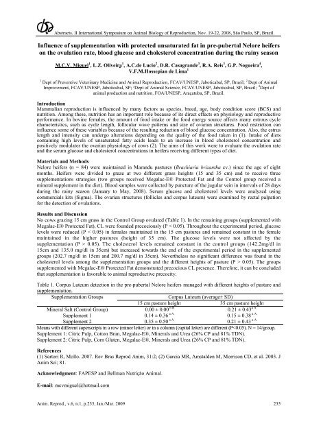 Recent advances in ovulation synchronization and superovulation in ...