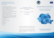 Pliant A4 RO - Portalul instanţelor de judecată - Ministerul Justiţiei