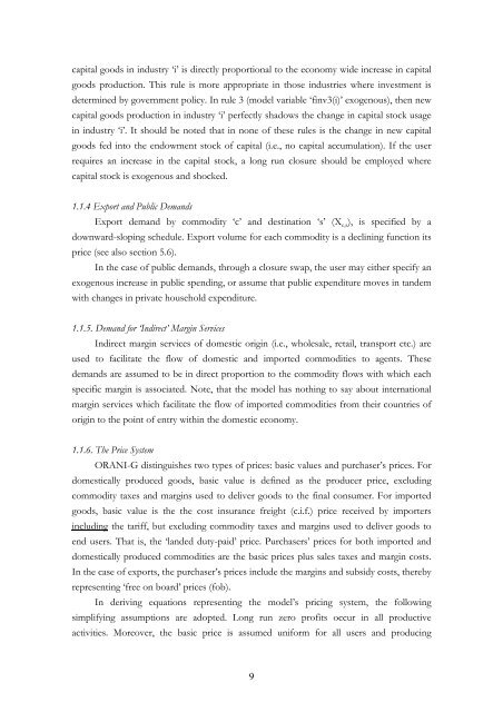 1 A Recursive Dynamic Computable General Equilibrium Model For ...
