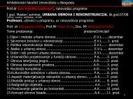 1.Savremeni trendovi u rekonstrukciji - Univerzitet u Beogradu ...