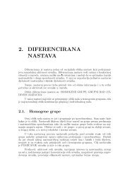 2. DIFERENCIRANA NASTAVA - Pmf