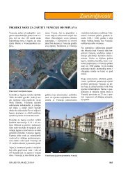 projekt mose za zaštitu venecije od poplava - Građevinar