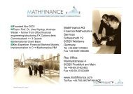 MathFinance: FX Options Library