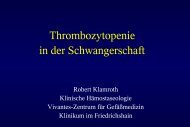 Thrombozytopenie in der Schwangerschaft