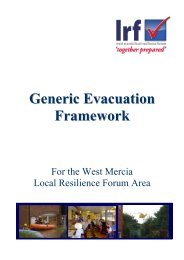 WMLRF Evacuation Framework.pdf - Shropshire Council