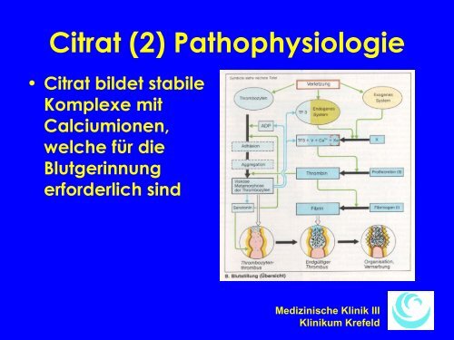 Schott - Antikoagulation in der Intensivmedizin - WB-nephro.de