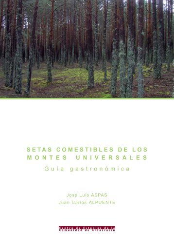 Setas comestibles de los Montes Universales - cecal