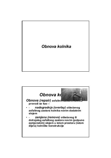 11-2- Obnova kolnika