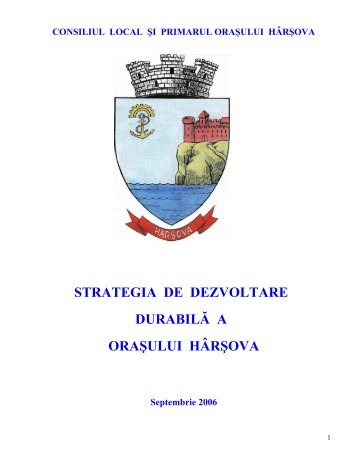 Descarca Strategia de Dezvoltare durabila a orasului Harsova ...