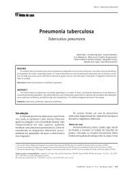 Pneumonia tuberculosa - Sociedade de Pneumologia e Tisiologia ...