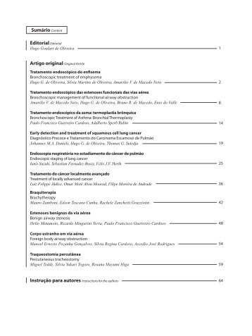Revista Completa - Sociedade de Pneumologia e Tisiologia do ...