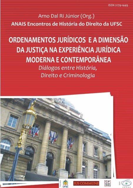 Anais Congresso História Do Direito Novembro De 2010 - 