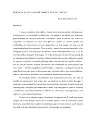 Descorticação Pulmonar Precoce - SBCT - Sociedade Brasileira de ...
