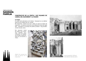 Informació detallada en PDF - La Sagrada Família