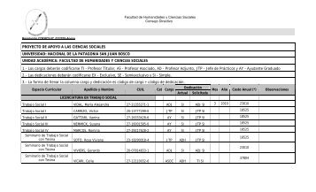 Anexo - Facultad de Humanidades y Ciencias Sociales . unpsjb ...