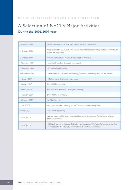 2006 2007 - Parliamentary Monitoring Group