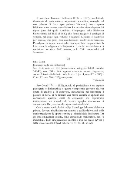 Catalogo della mostra in formato pdf - Sistema Bibliotecario di Ateneo