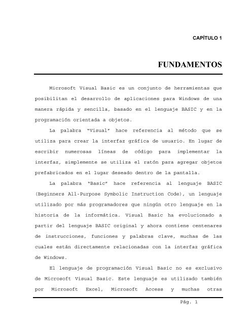 1. Visual Basic - Curso completo teoria y practica