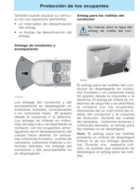 Mondeo Manual del Propietario - Oeste Autos