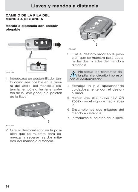 Mondeo Manual del Propietario - Oeste Autos