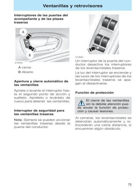 Mondeo Manual del Propietario - Oeste Autos