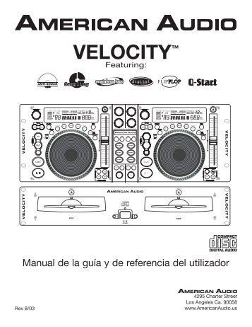 Velocity Spanish.indd - American Audio