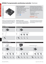 EPOS2 P programmable positioning controller ... - Maxon Motor