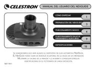 MANUAL DEL USUARIO DEL NEXGUIDE - Celestron