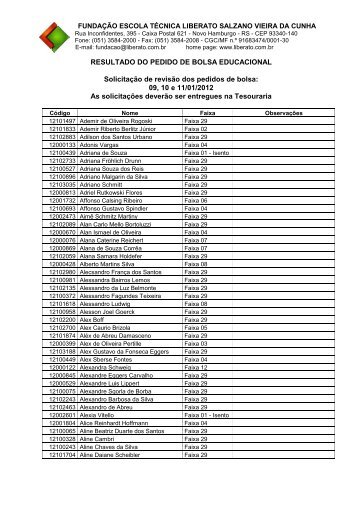 fundação escola técnica liberato salzano vieira da cunha